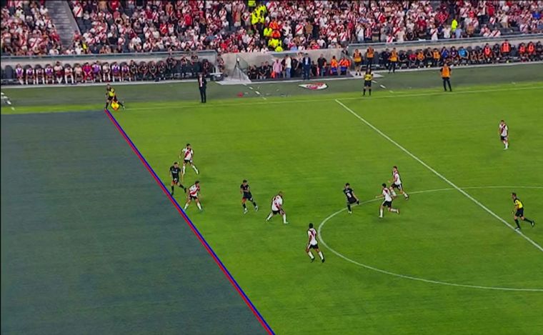 El Offside Milim Trico Que Gener Pol Mica En El Final De River Y