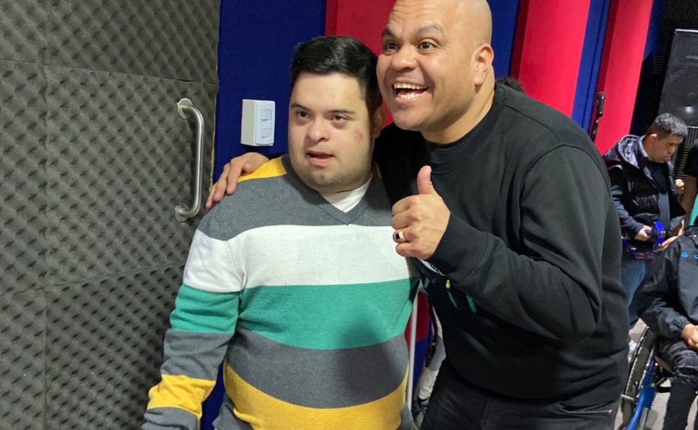 FOTO: Cuarteto Solidario: The Monkey y la banda del Turco Nadir tocaron juntos 