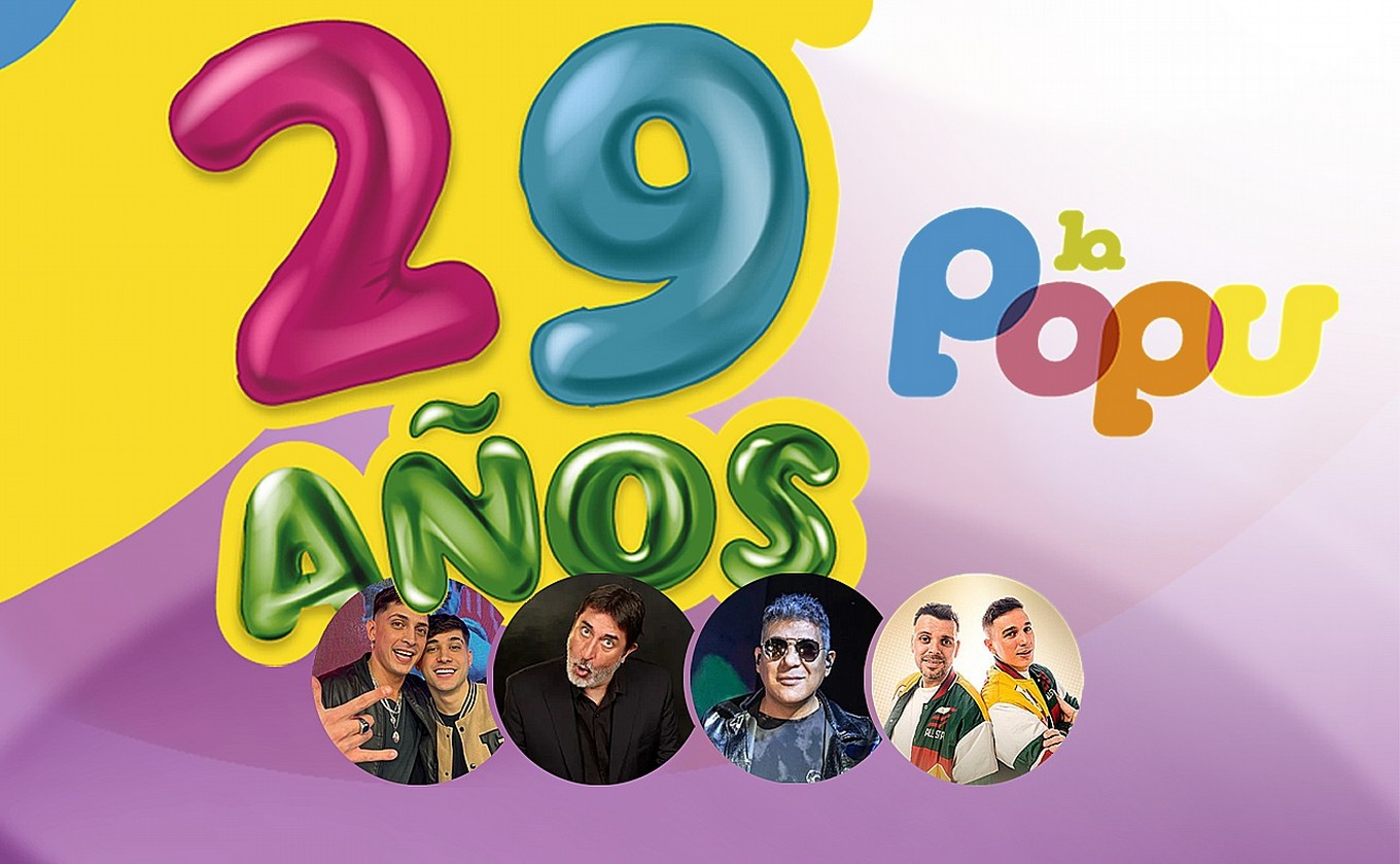 FOTO: Festejos en Plaza San Martin por los 29 años de La Popu
