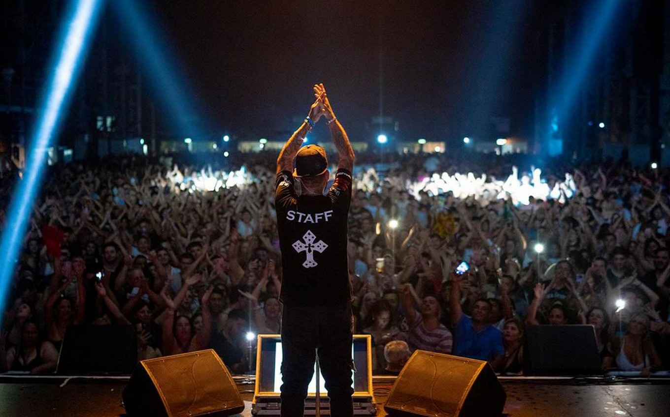 FOTO: Ulises festejó sus 20 años de carrera con una Plaza de la Música colmada 