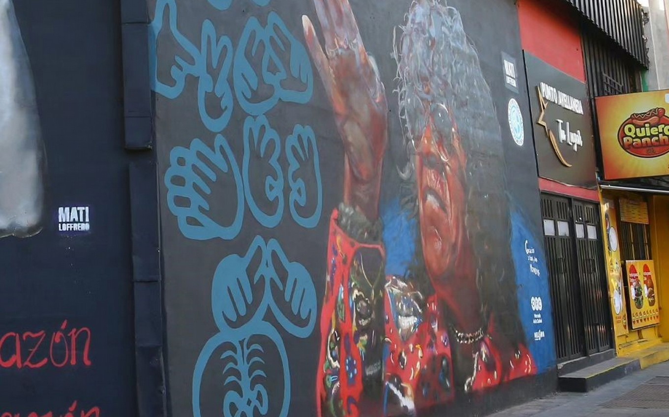 FOTO: Alberdi tiene un nuevo mural de 