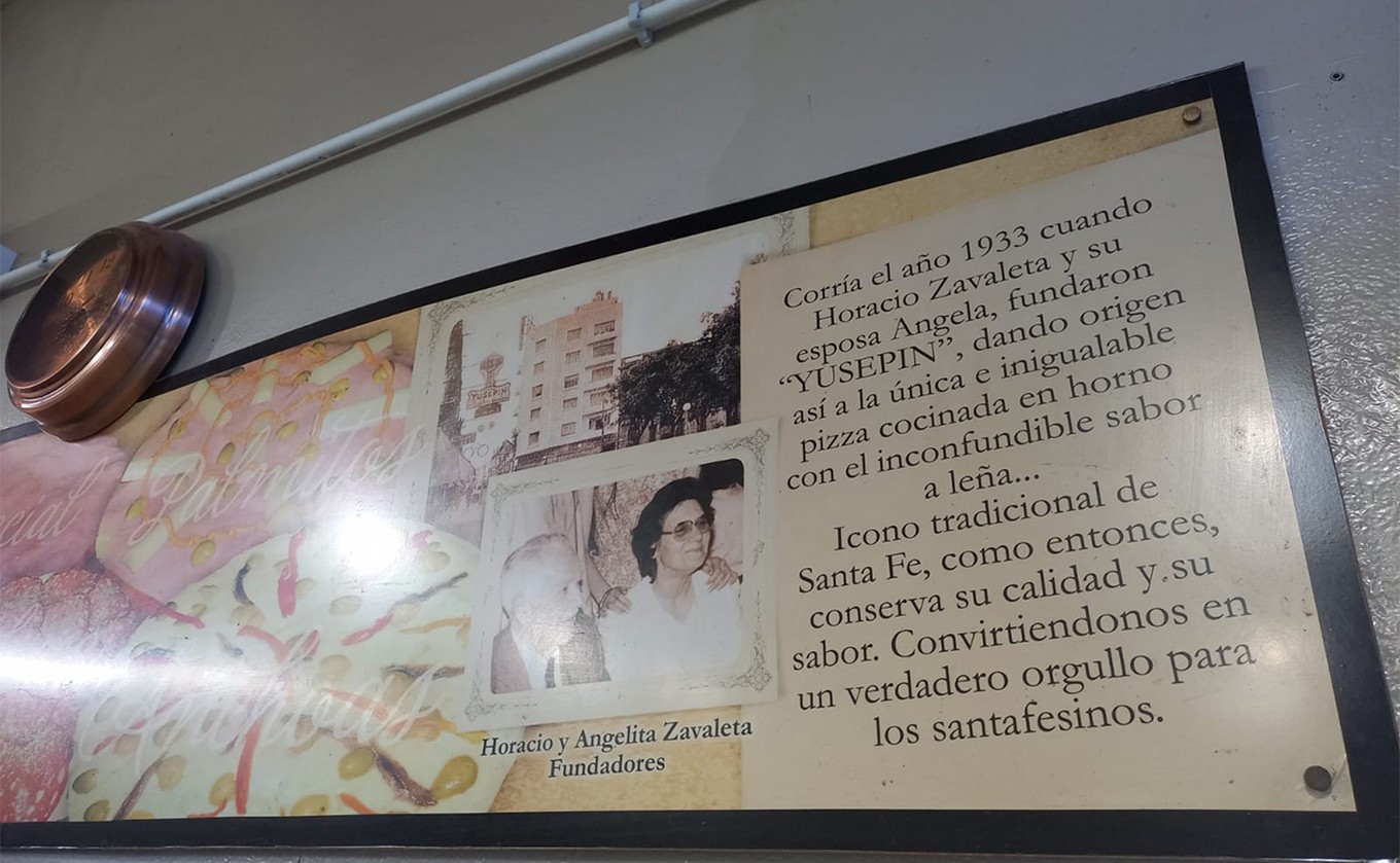 FOTO: Pizzería Yusepín: 90 años de tradición, sabor y pasión por la pizza en Santa Fe.