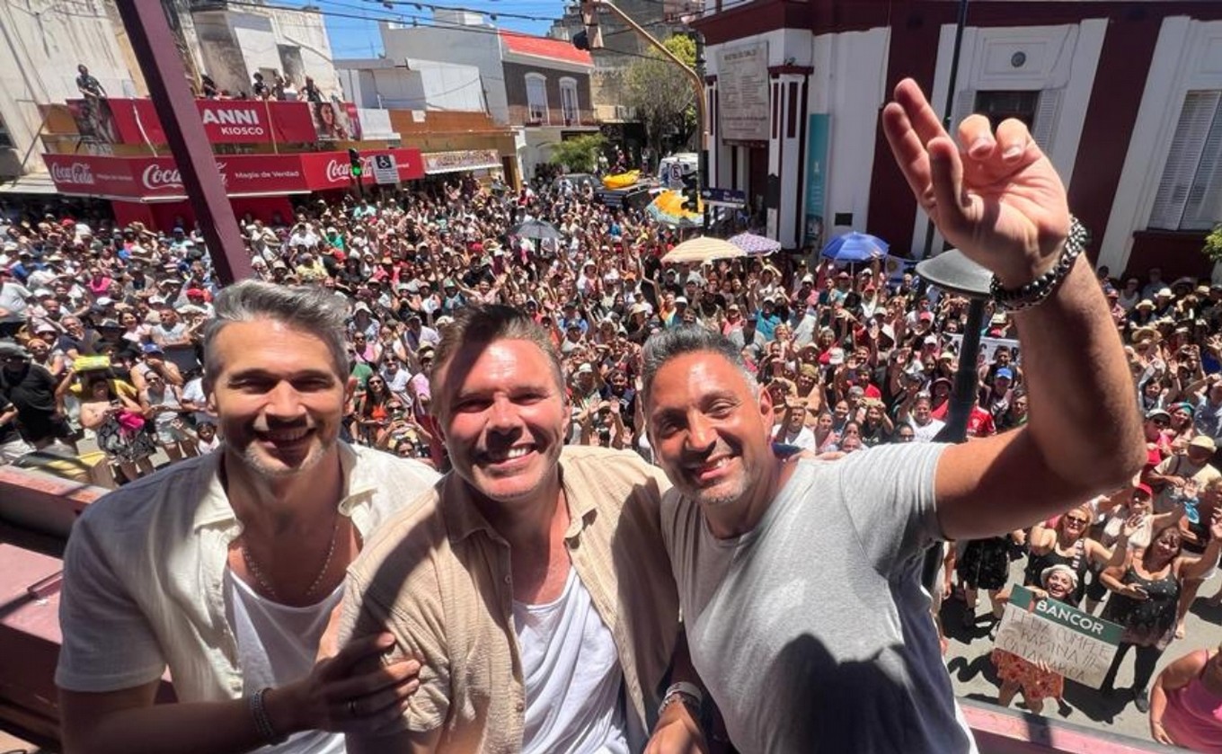 FOTO: Sergio Galleguillo en la peña de la Munich en Cosquín