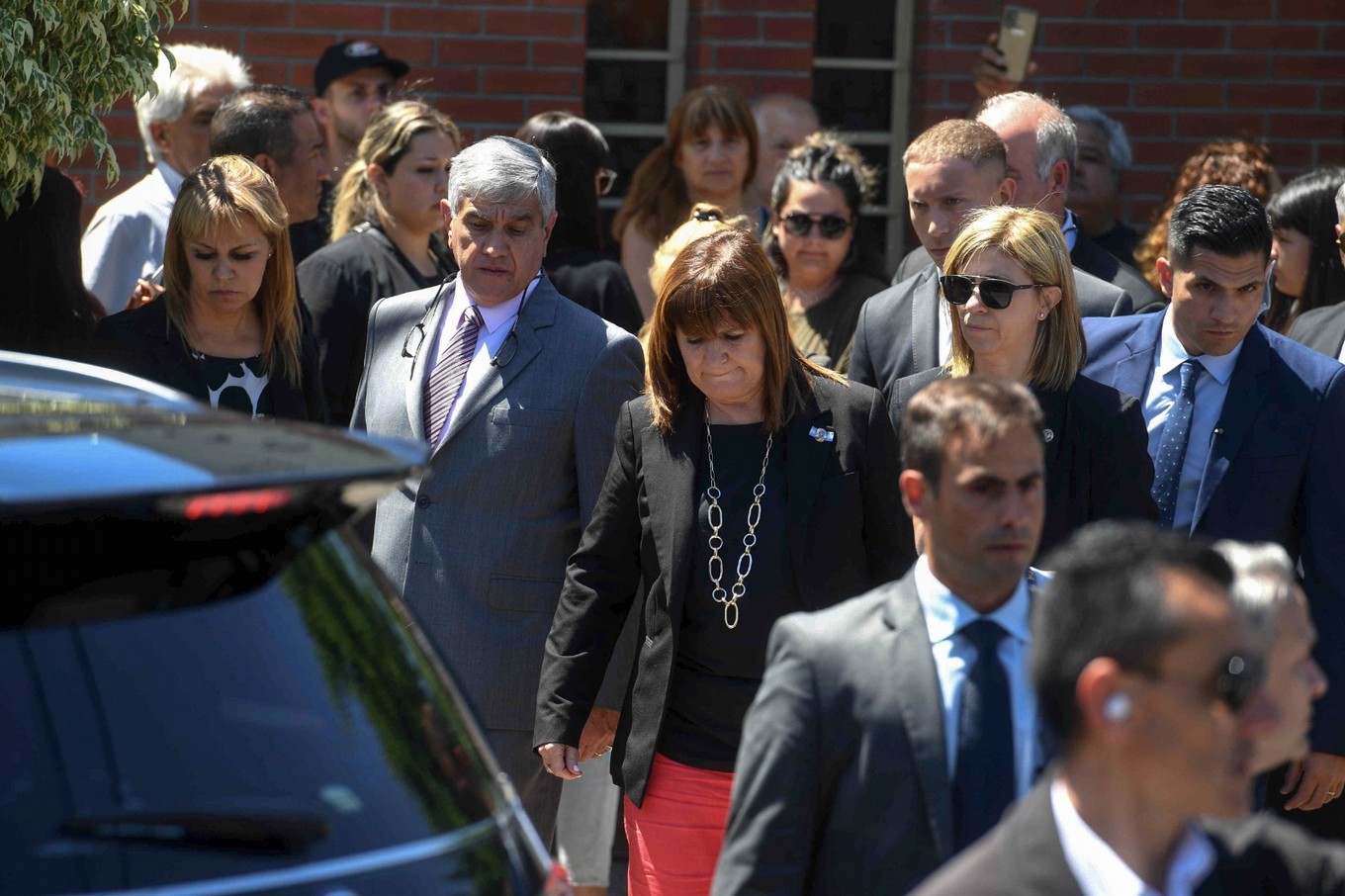 FOTO: Dolor en el último adiós a Umma, la hija asesinada del custodio de Bullrich