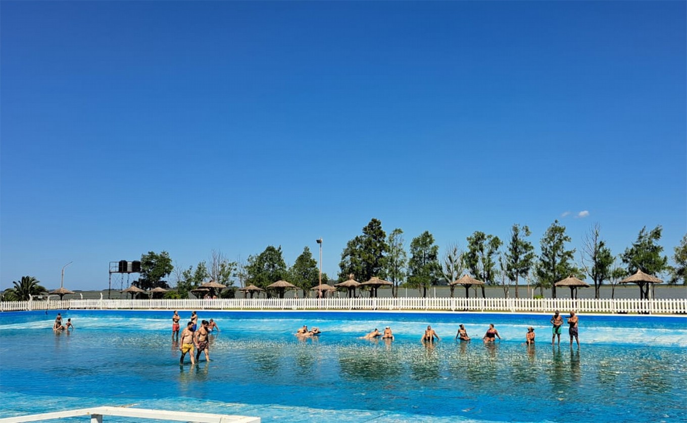 FOTO: Teodelina: chapuzones, diversión y descanso al aire libre en el sur santafesino.