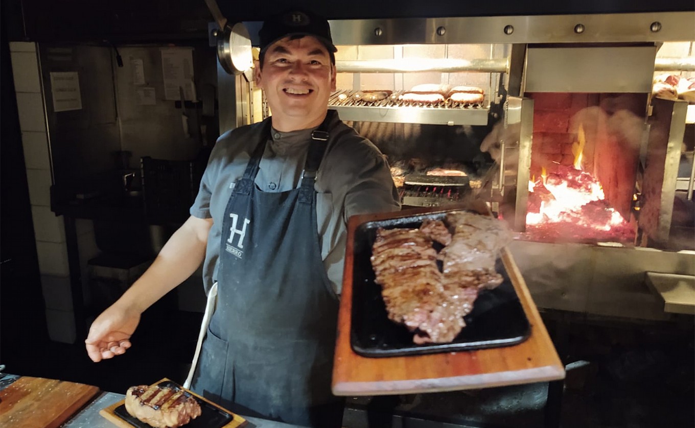 FOTO: Hierro, casa de fuegos: un imperdible en la noche de la Ciudad Autónoma de Bs. As. 