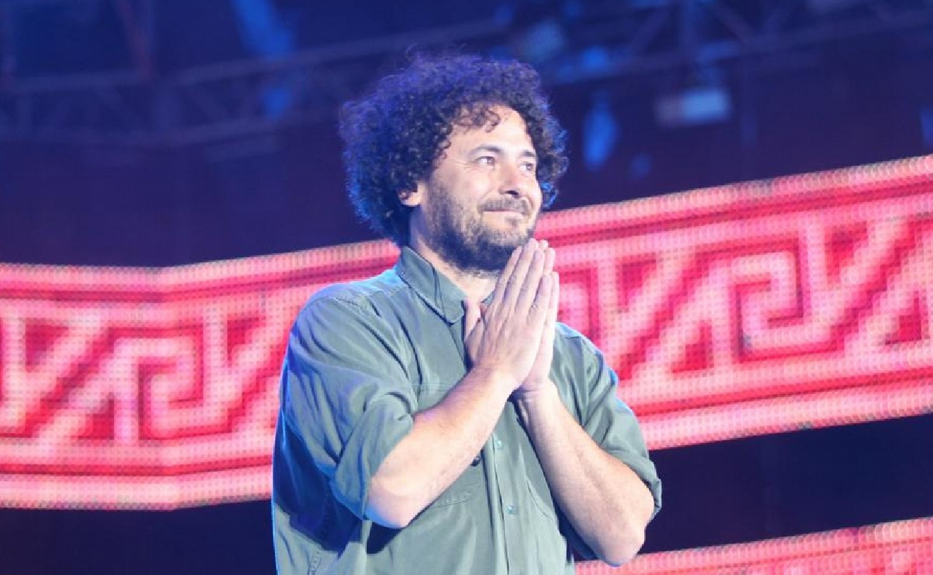 FOTO: Raly Barrionuevo, en la cuarta luna del Festival de Folklore de Cosquín.