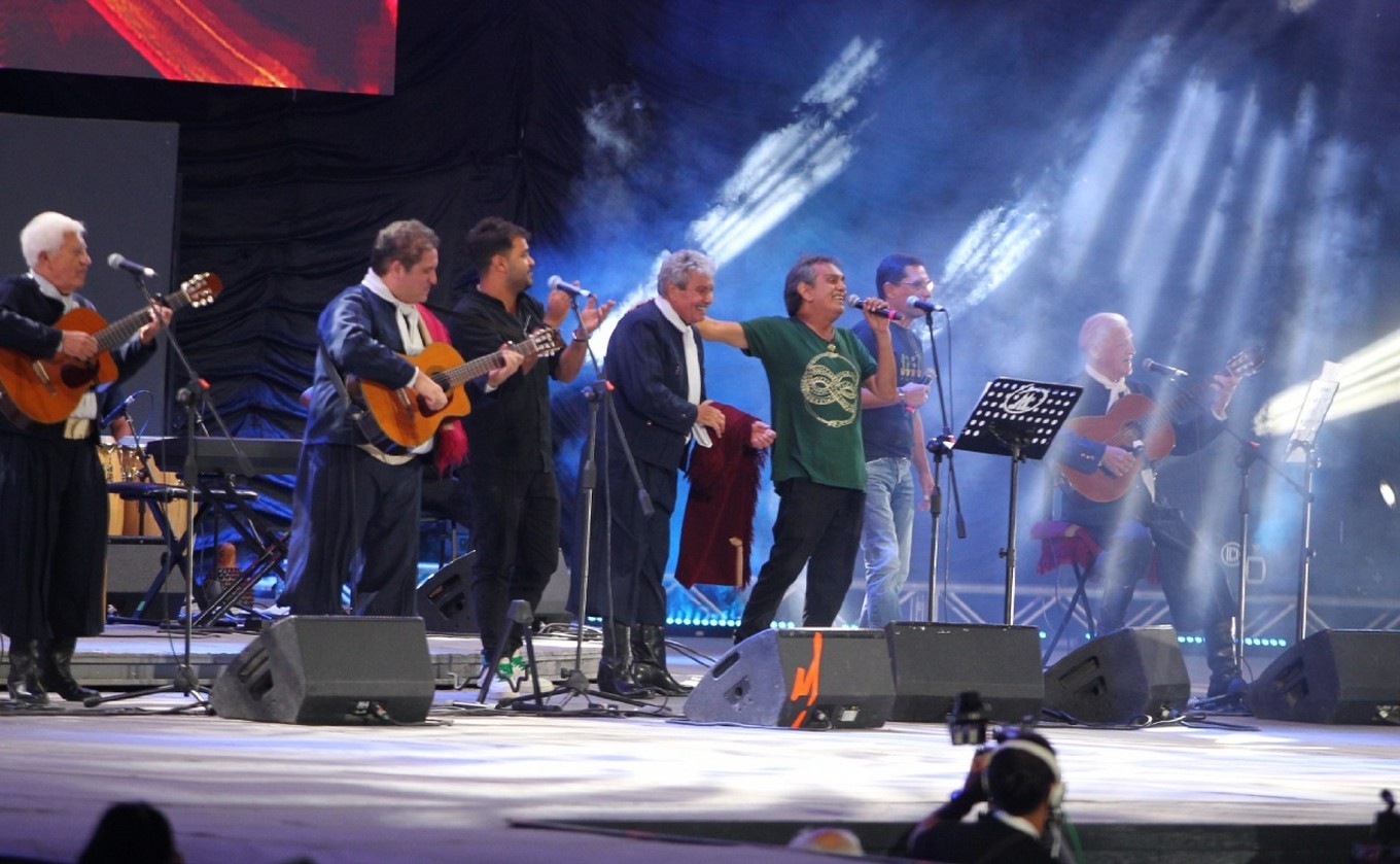 FOTO: Los 4 de Córdoba celebraron 55 años en Cosquín.