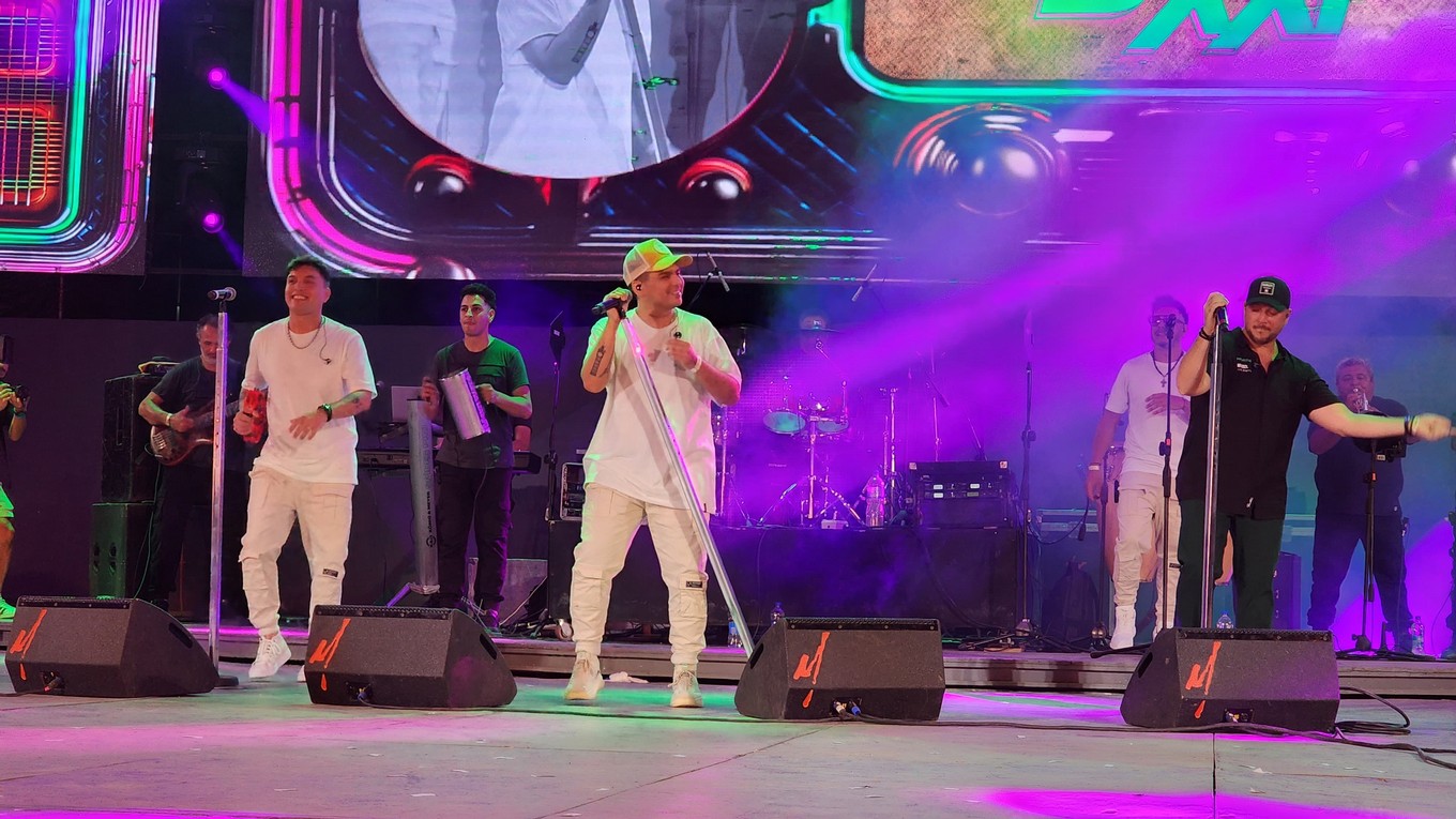FOTO: Primera velada del Cosquín Cuarteto. 