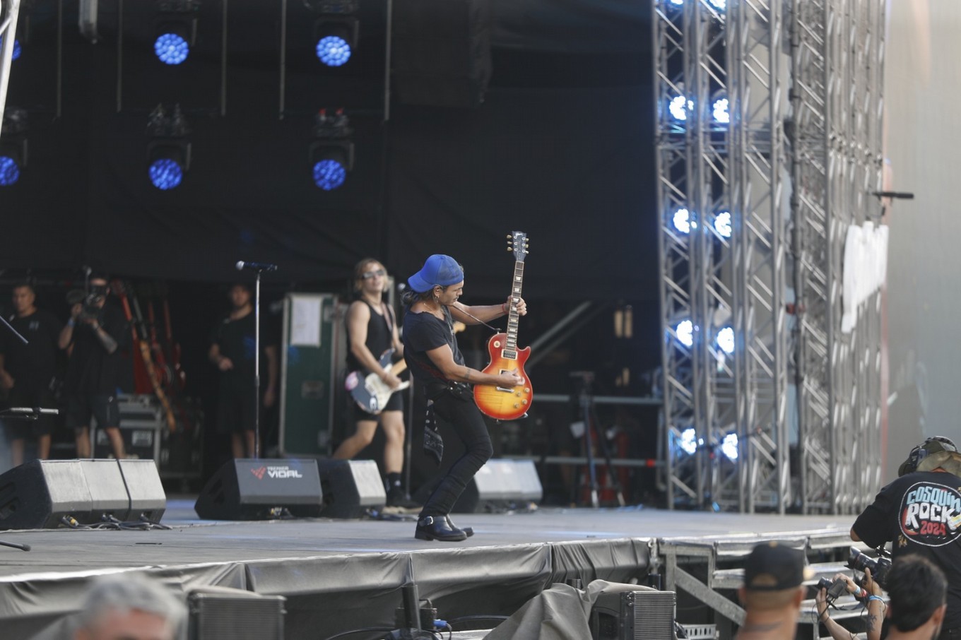 FOTO: Airbag brilló en el primer día del Cosquín Rock 2024.