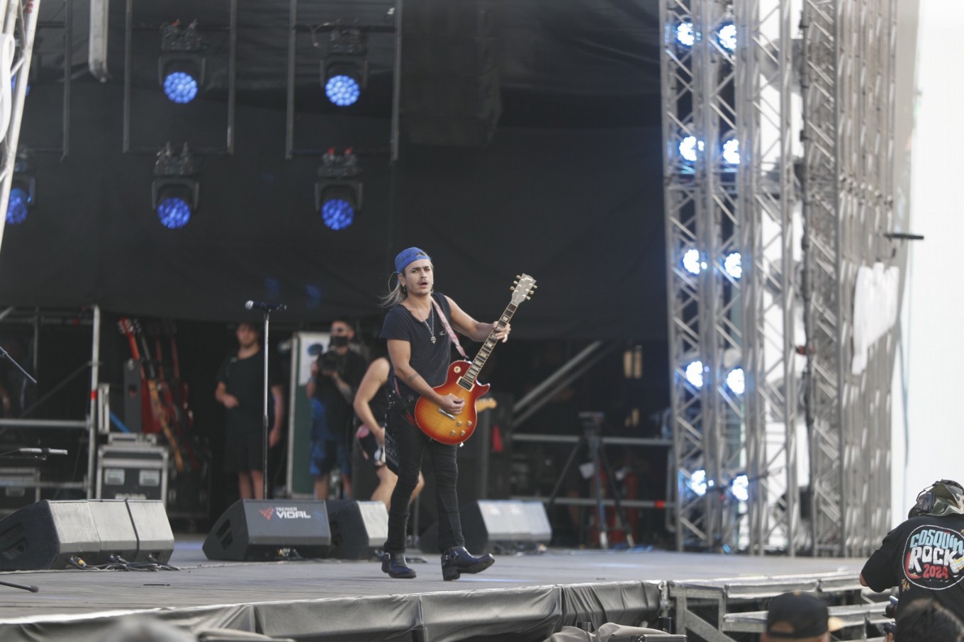 FOTO: Airbag brilló en el primer día del Cosquín Rock 2024.