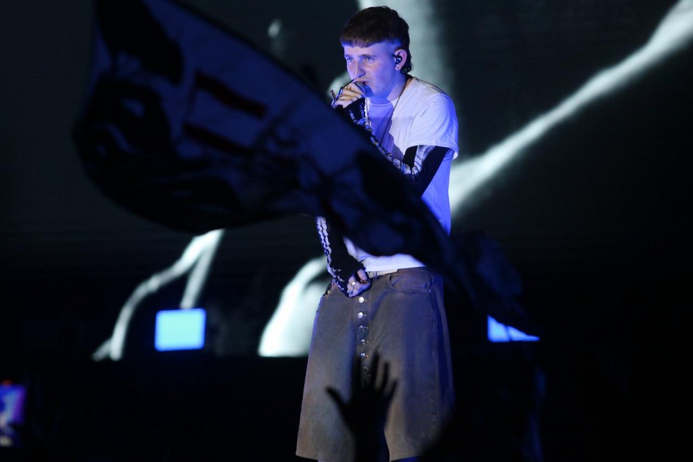 FOTO: Babasónicos le puso su impronta a la tarde noche en el Cosquín Rock 2024.