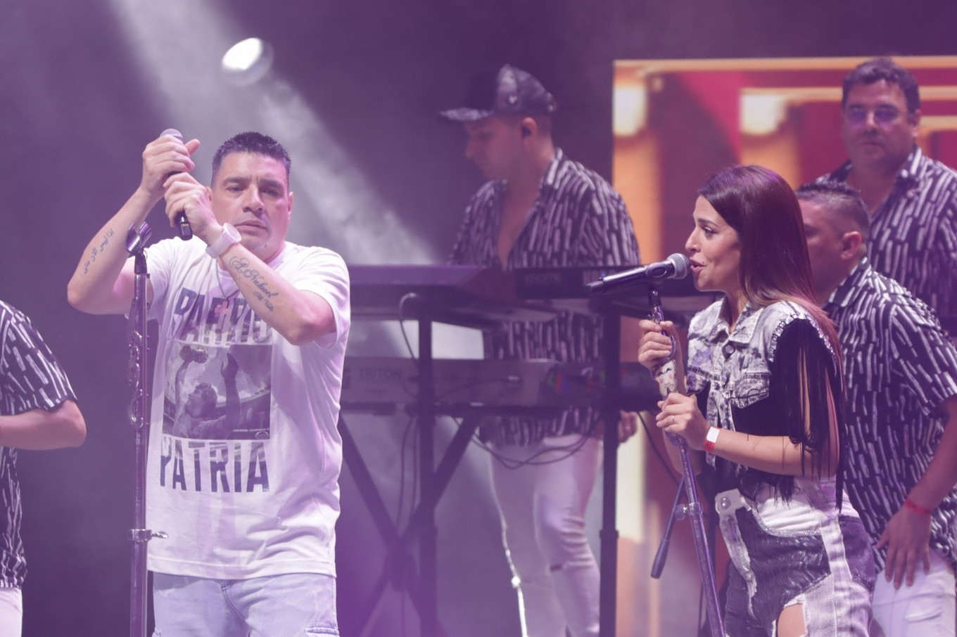 FOTO: LBC y Euge una de las bandas más esperadas y vibrante de la noche de cuarteto