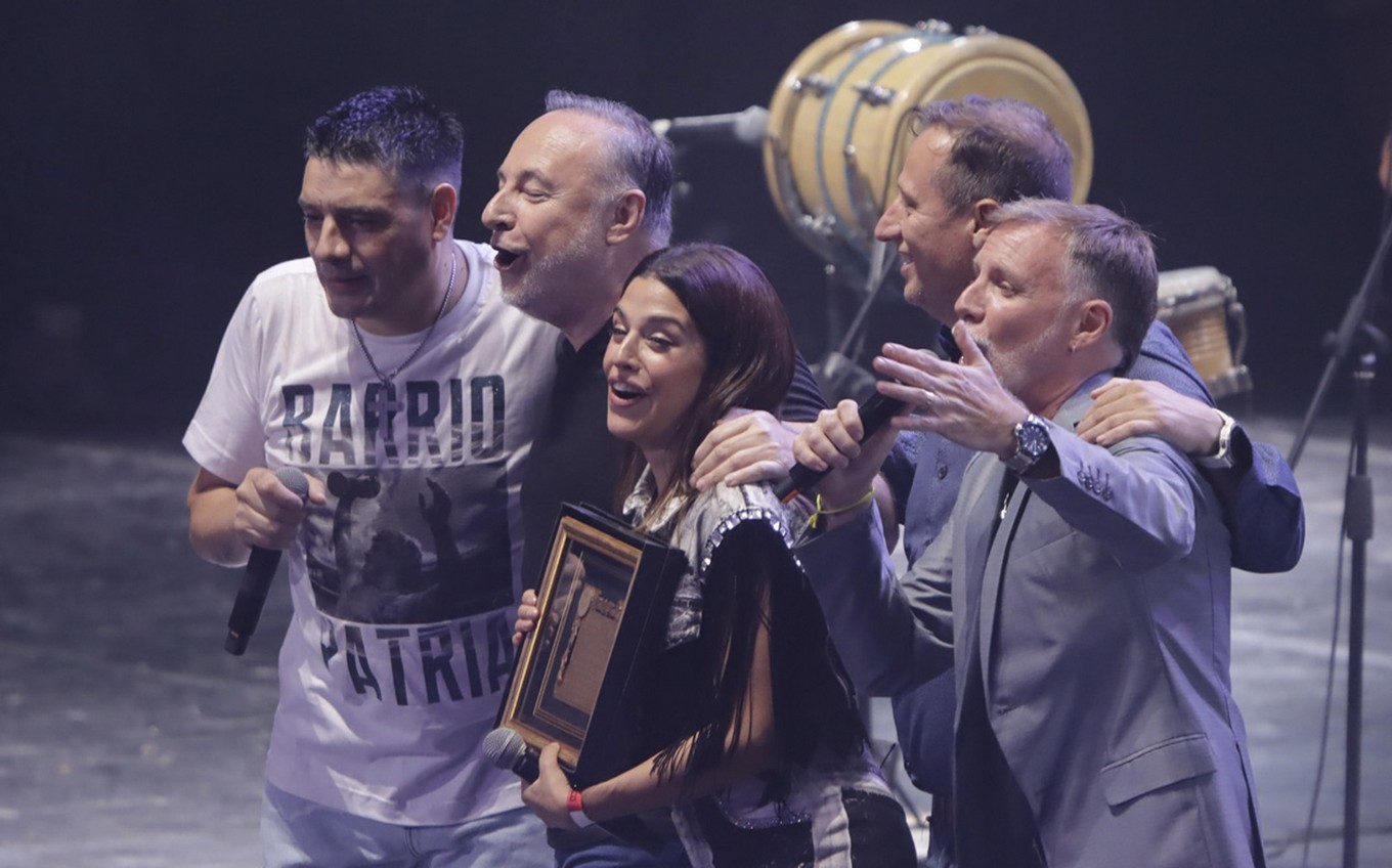 FOTO: LBC y Euge una de las bandas más esperadas y vibrante de la noche de cuarteto