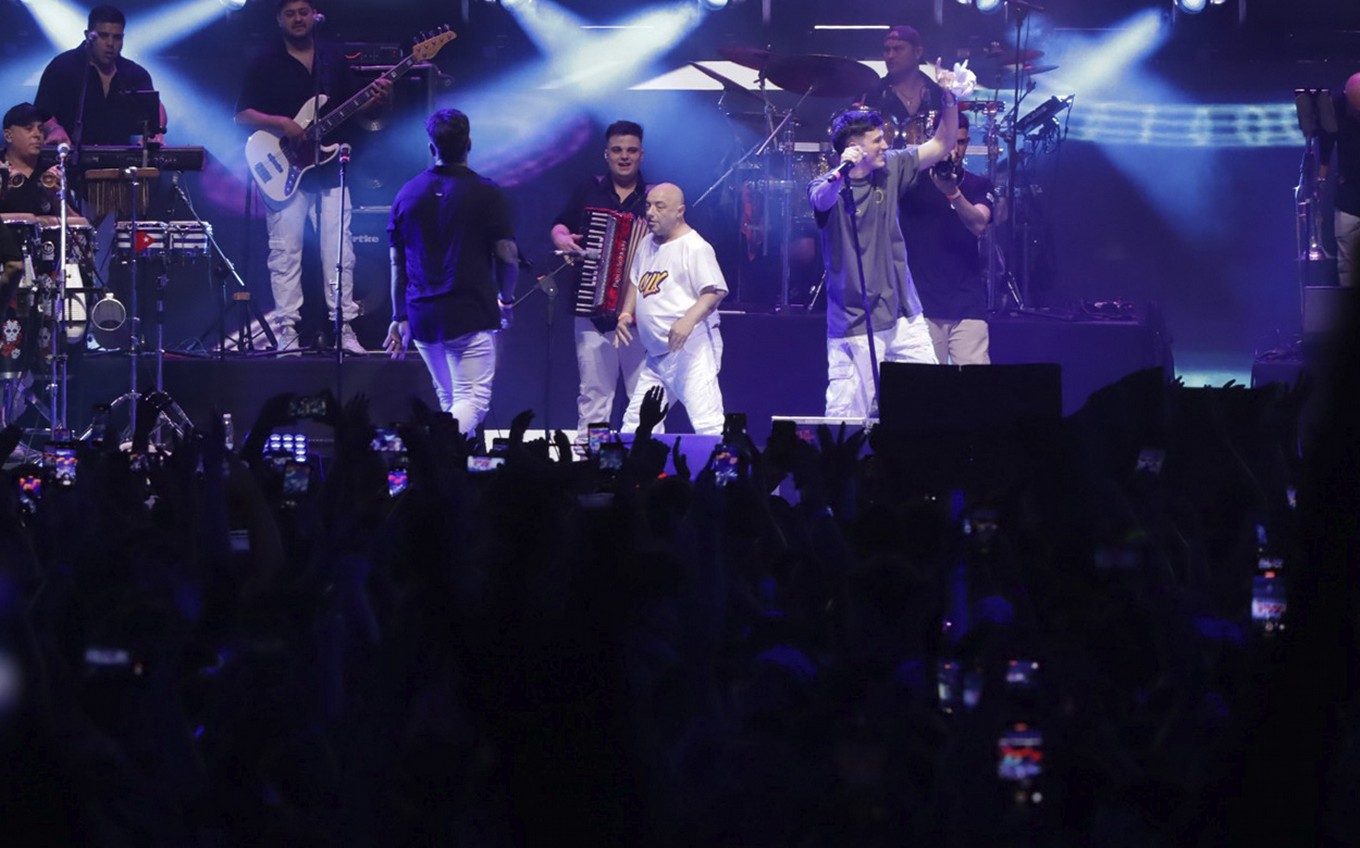 FOTO: Q' Lokura enloqueció y puso a bailar a todo el anfiteatro de Villa María 