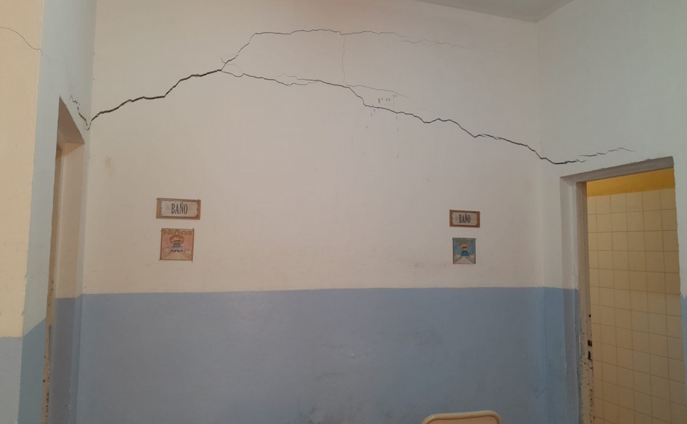 AUDIO: Tomaron el colegio Juan Bautista Bustos: reclaman urgentes mejoras edilicias