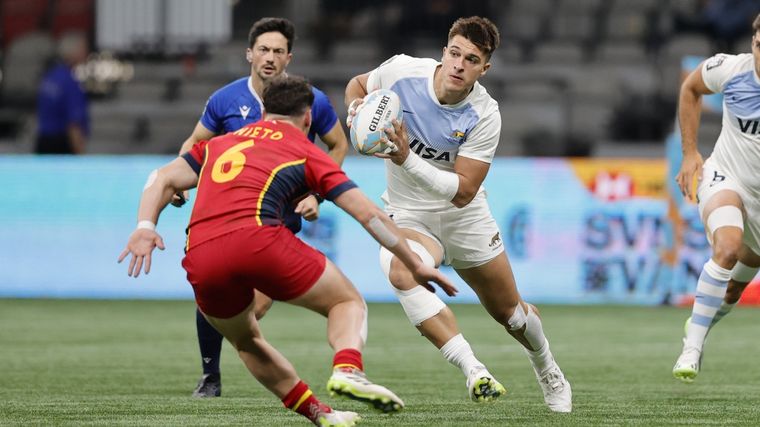 Los Pumas 7s Derrotaron A España Y Clasificaron A Cuartos De Final De