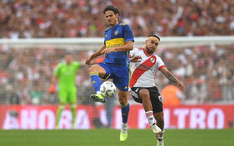River Plate y Boca Juniors igualaron 1-1 en el Monumental