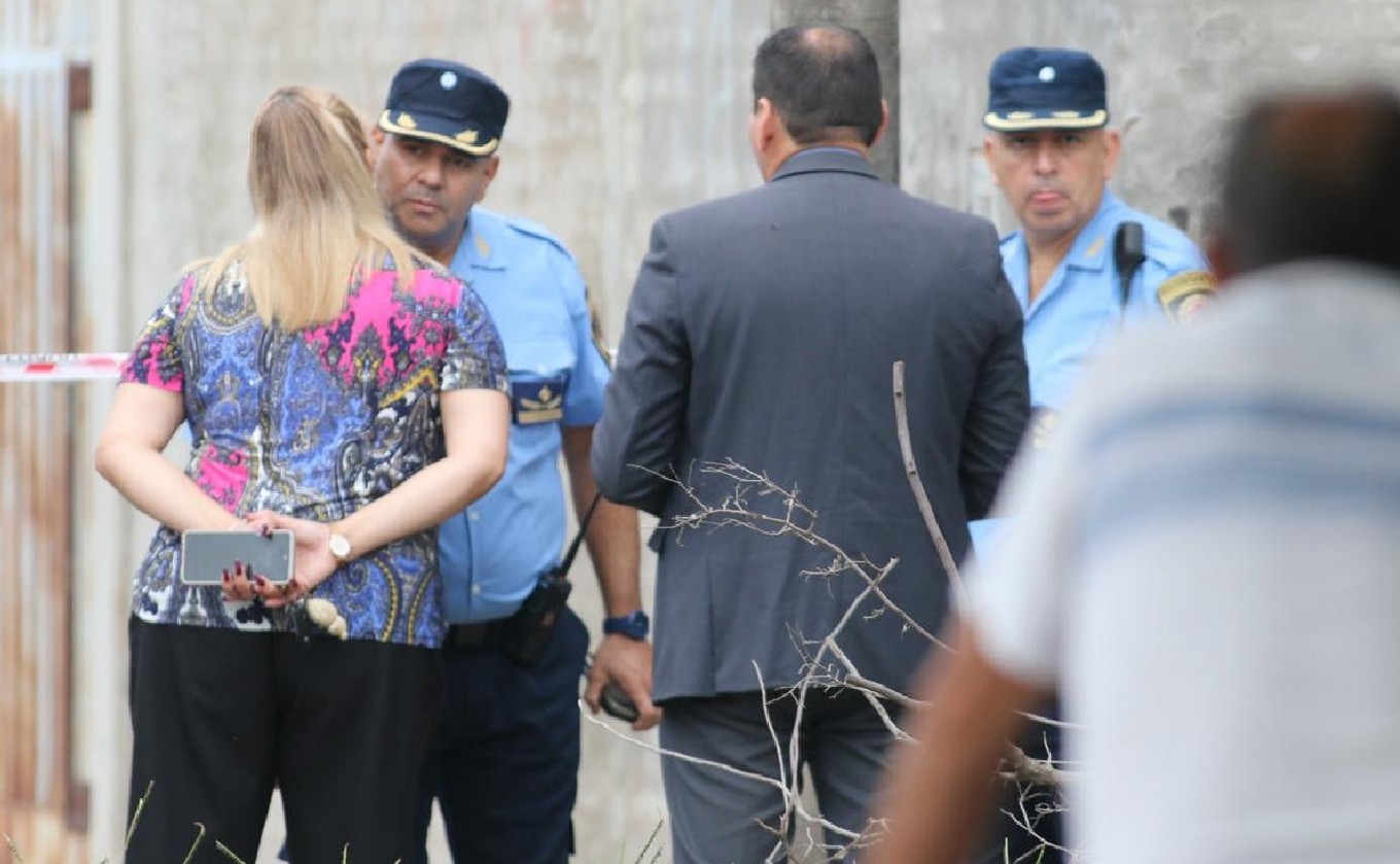 FOTO: Conmoción en Yofre Norte por el crimen.