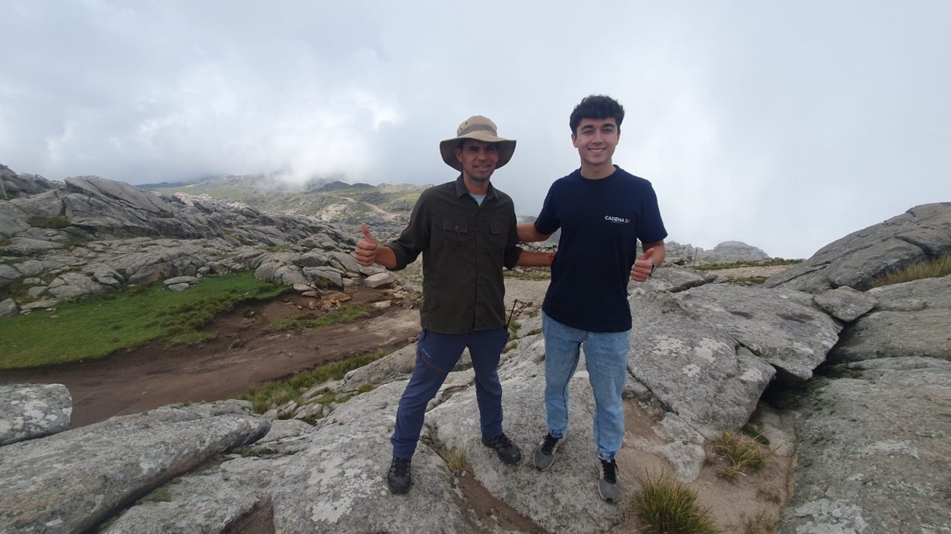 FOTO: Cadena 3 desde el Cerro Champaquí