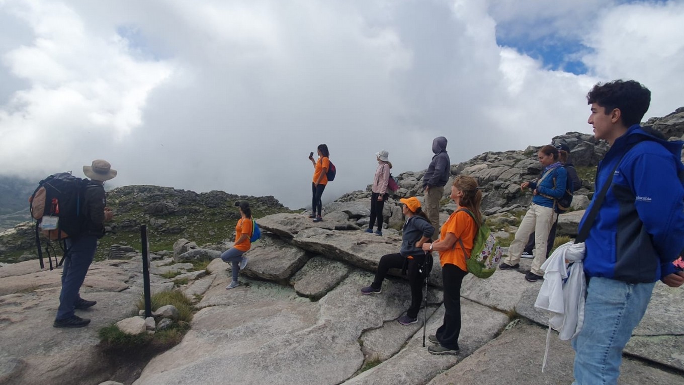 FOTO: Cadena 3 en el Cerro Champaquí