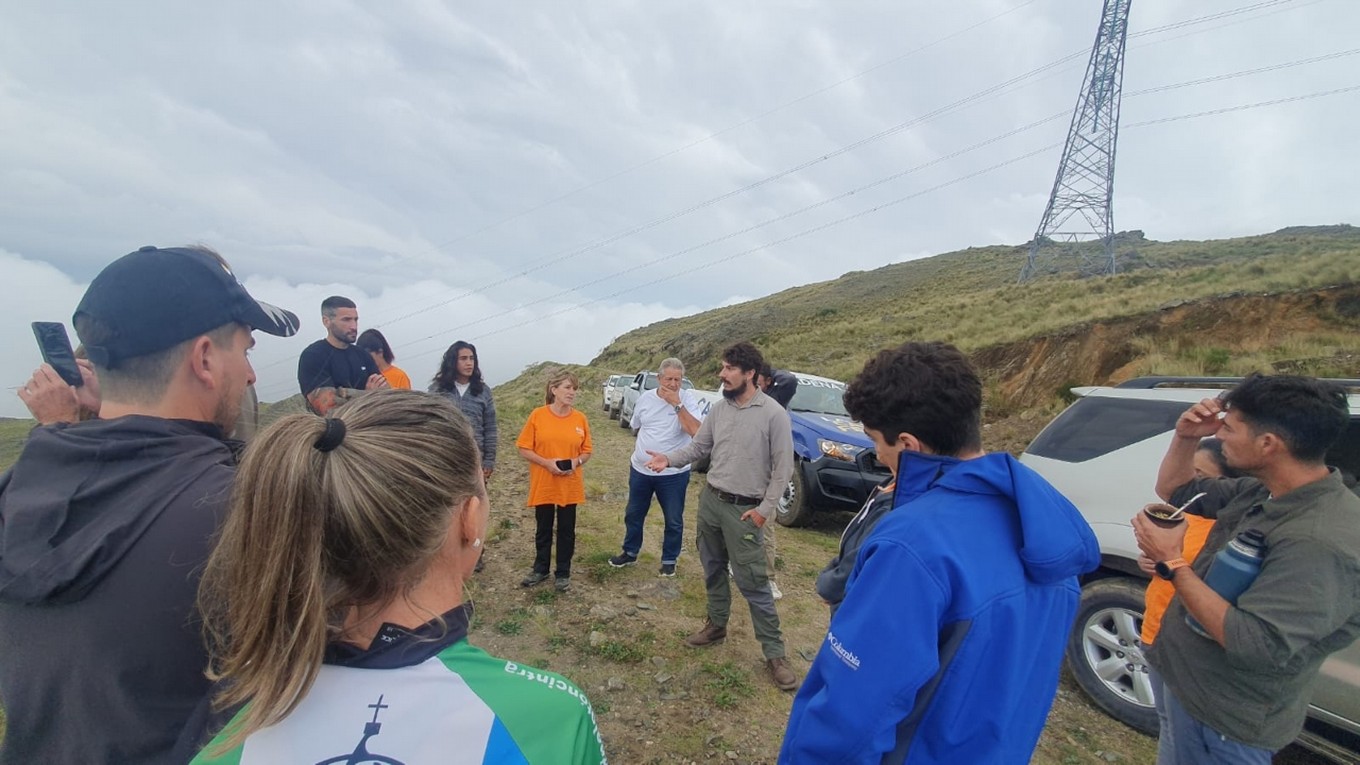FOTO: Cadena 3 en el Cerro Champaquí