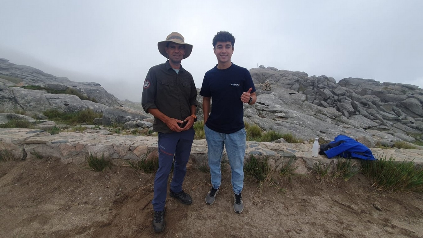 FOTO: Cadena 3 en el Cerro Champaquí