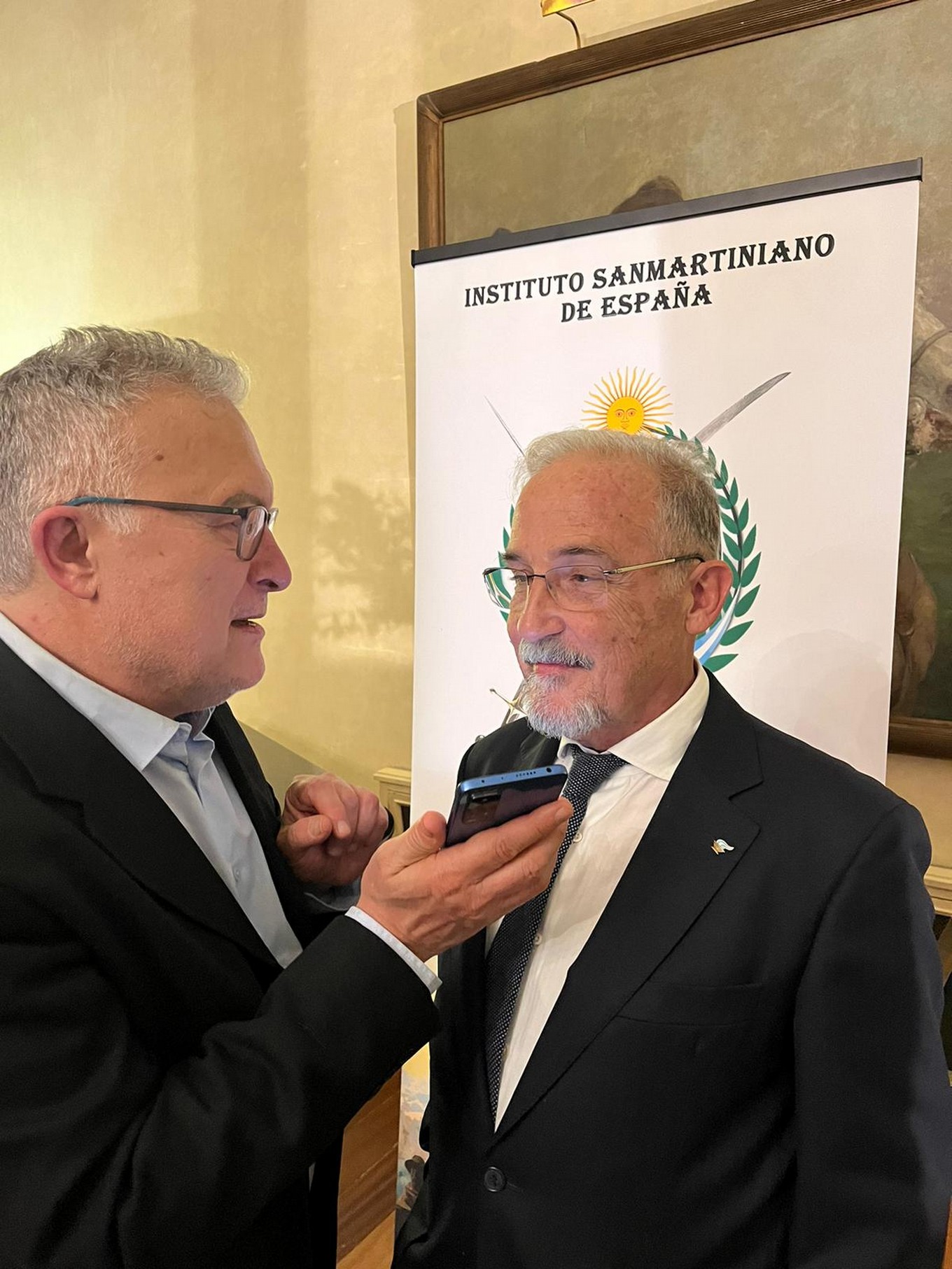 FOTO: El Instituto Sanmartiniano retoma su actividad en España tras dos décadas