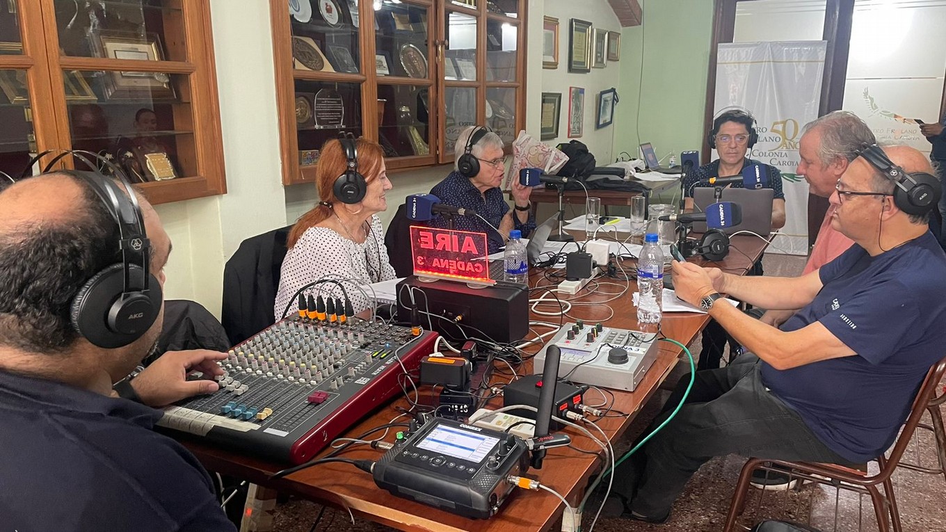 AUDIO: Rony Vargas transmite desde Colonia Caroya por toda la tradición de la Sagra