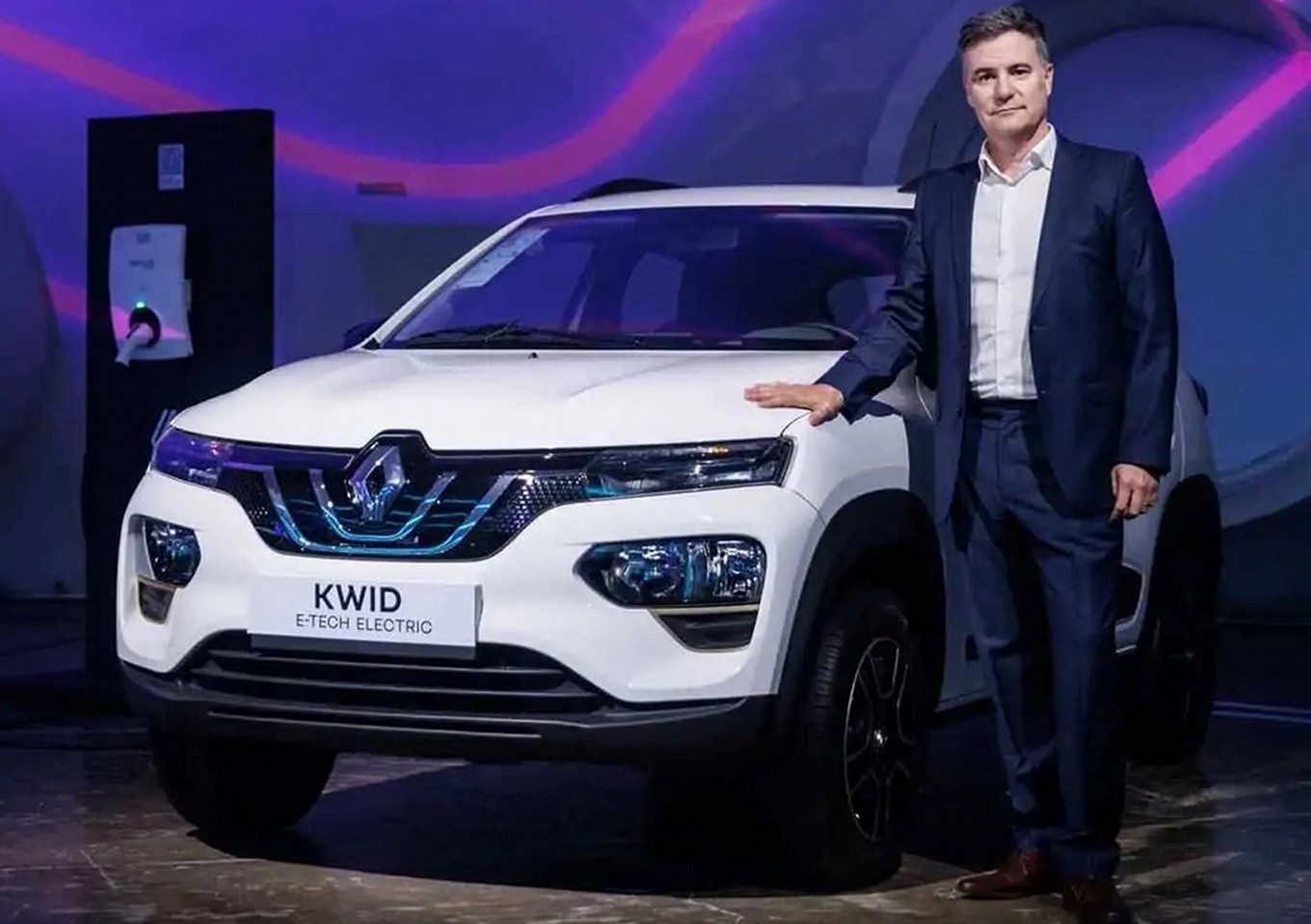 FOTO: Renault Argentina lanza el Kwid E-Tech 100% eléctrico.