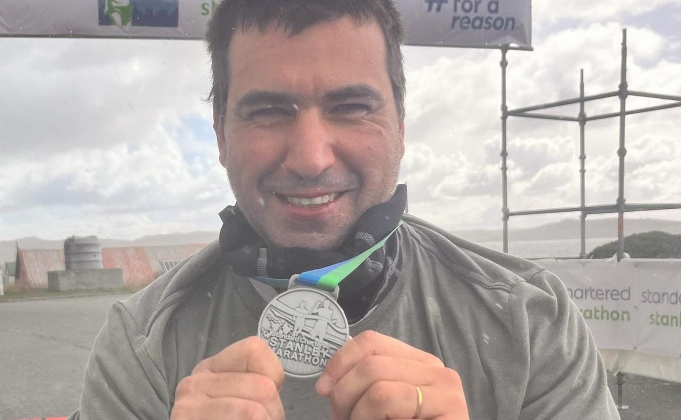 FOTO: La Stanley Marathon de Islas Malvinas.
