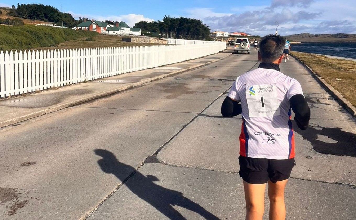 FOTO: La Stanley Marathon de Islas Malvinas.