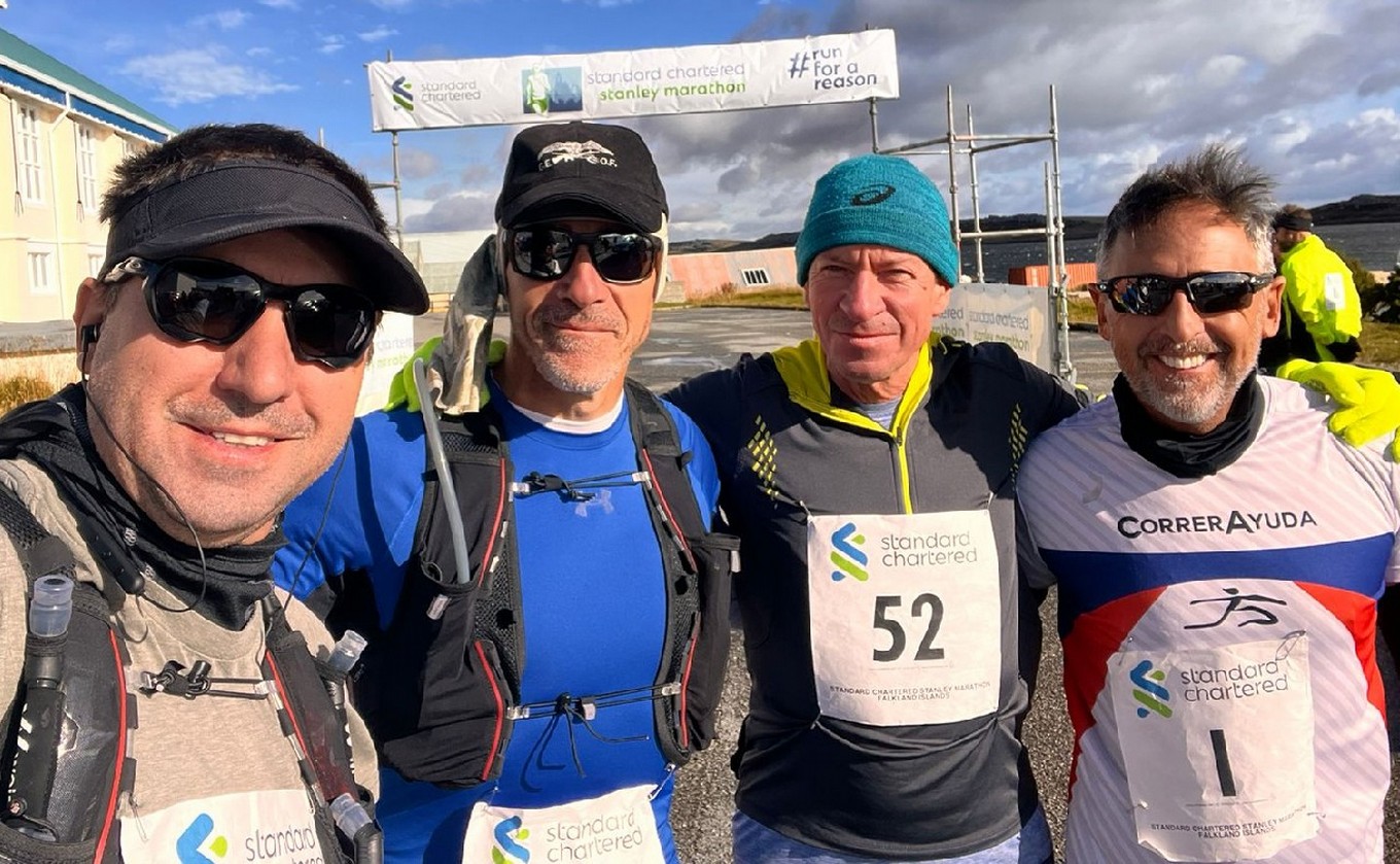 FOTO: La Stanley Marathon de Islas Malvinas.