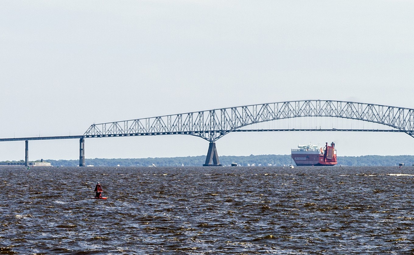 FOTO: Francis Scott Key Bridge.