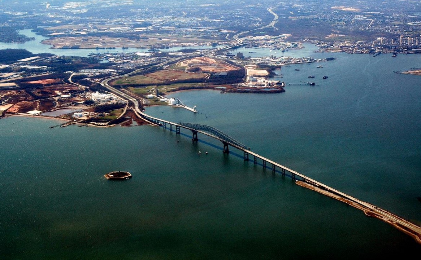 FOTO: Francis Scott Key Bridge.