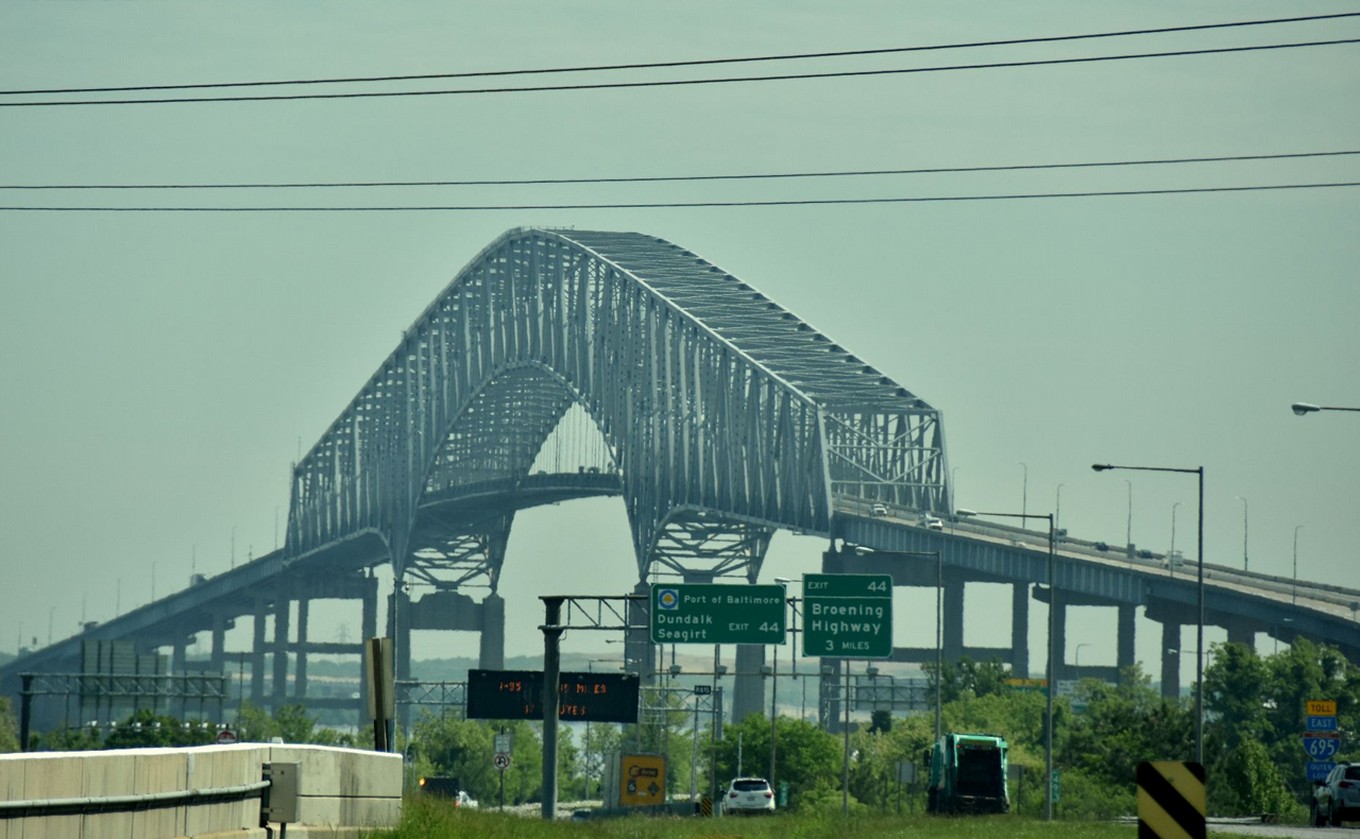 FOTO: Francis Scott Key Bridge.