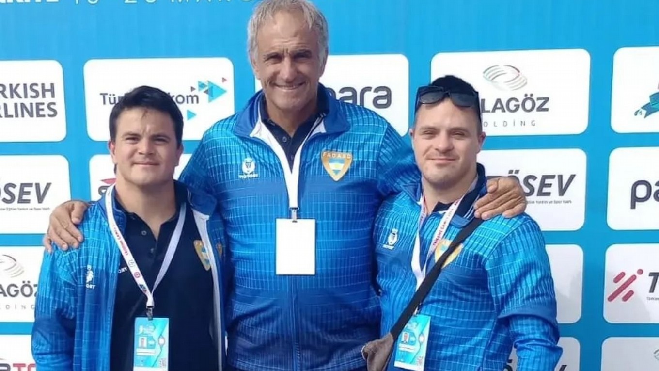 FOTO: Nicolás Arguello en los Trisome Games