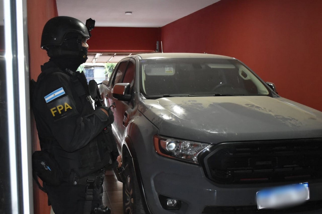 FOTO: Operativo antidroga contra una banda narco peruana-cordobesa. (FPA)