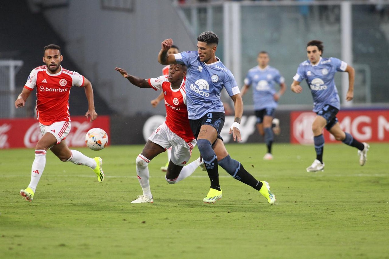 FOTO: Belgrano recibe a Internacional de Porto Alegre. 