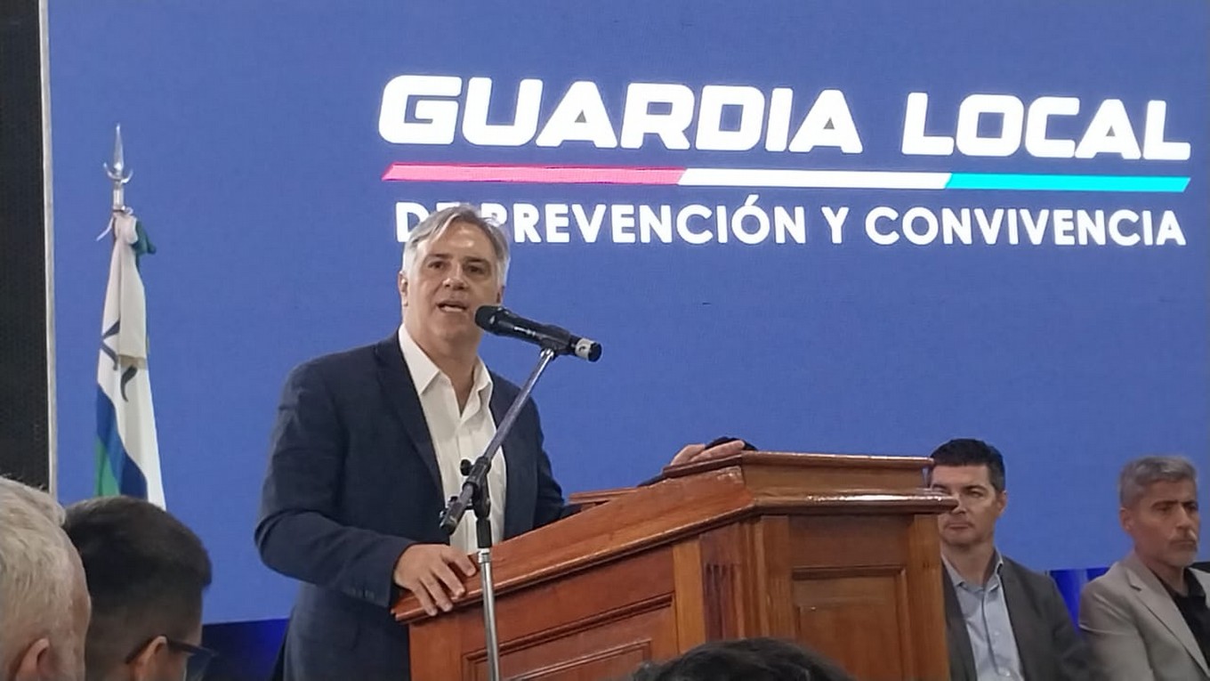 AUDIO: Llaryora presentó la nueva Guardia Local de Prevención de Río Cuarto