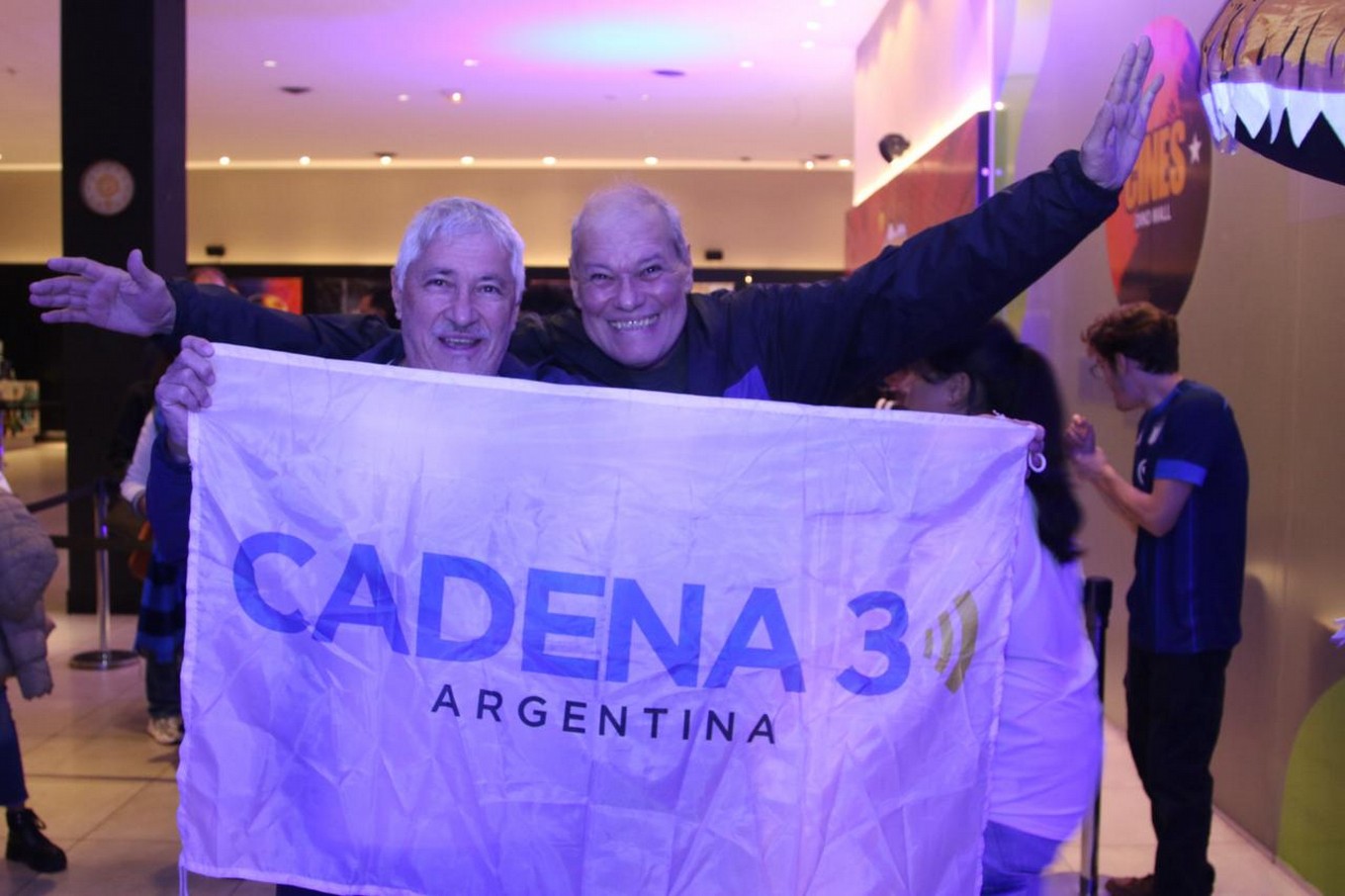 FOTO: Cadena 3, Cines Dino y Talleres llevan adelante “Libertadores de Película”
