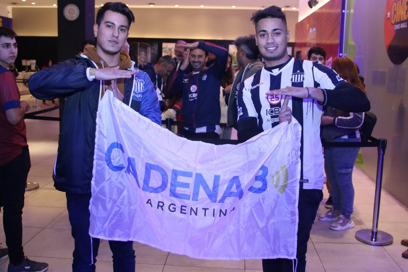 FOTO: Cadena 3, Cines Dino y Talleres llevan adelante “Libertadores de Película”