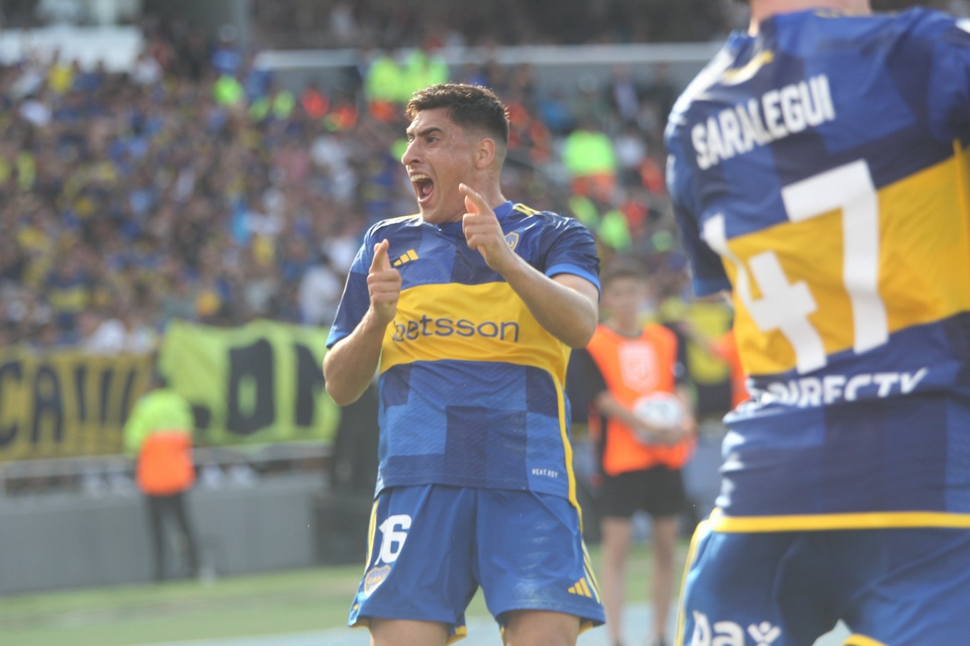 FOTO: Merentiel celebra ante River.