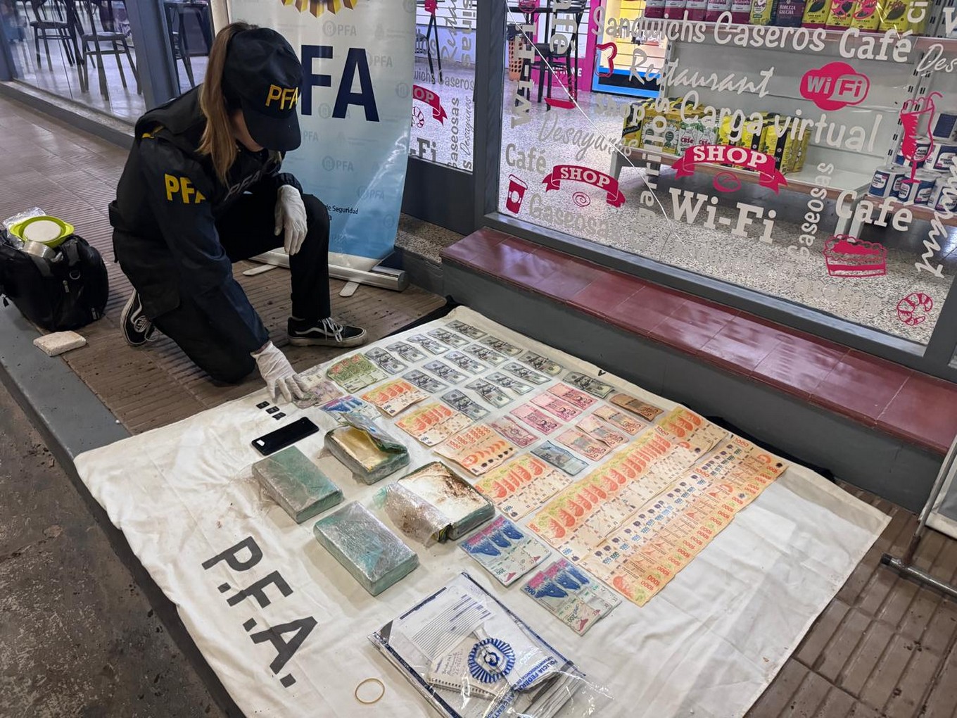 FOTO: Operativo de droga en Córdoba.