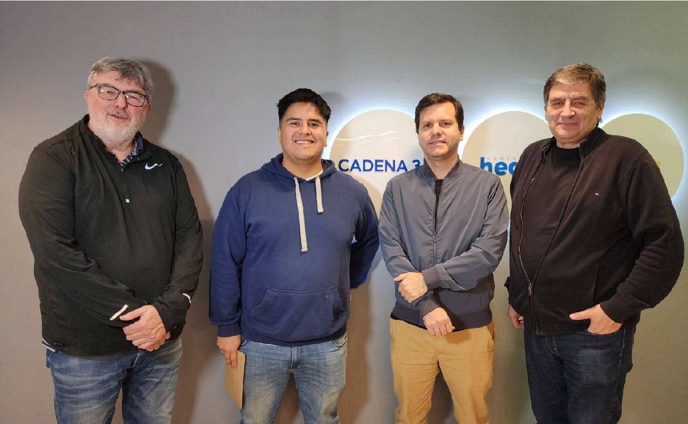FOTO: Mario Celedón se suma como relator a Cadena 3 Argentina.