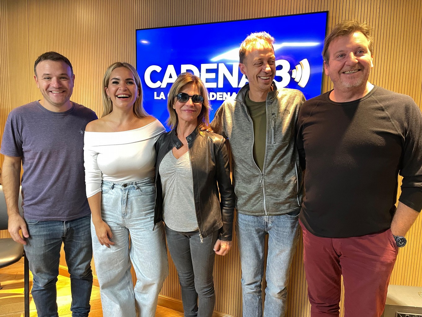 FOTO: Marcela Morelo, en los estudios de Cadena 3
