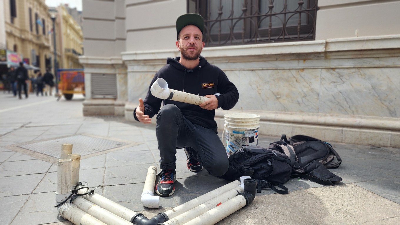 FOTO: Ramiro Soler, percusionista
