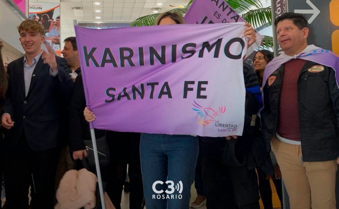 FOTO: Karina Milei y el armado político libertario en Rosario: 