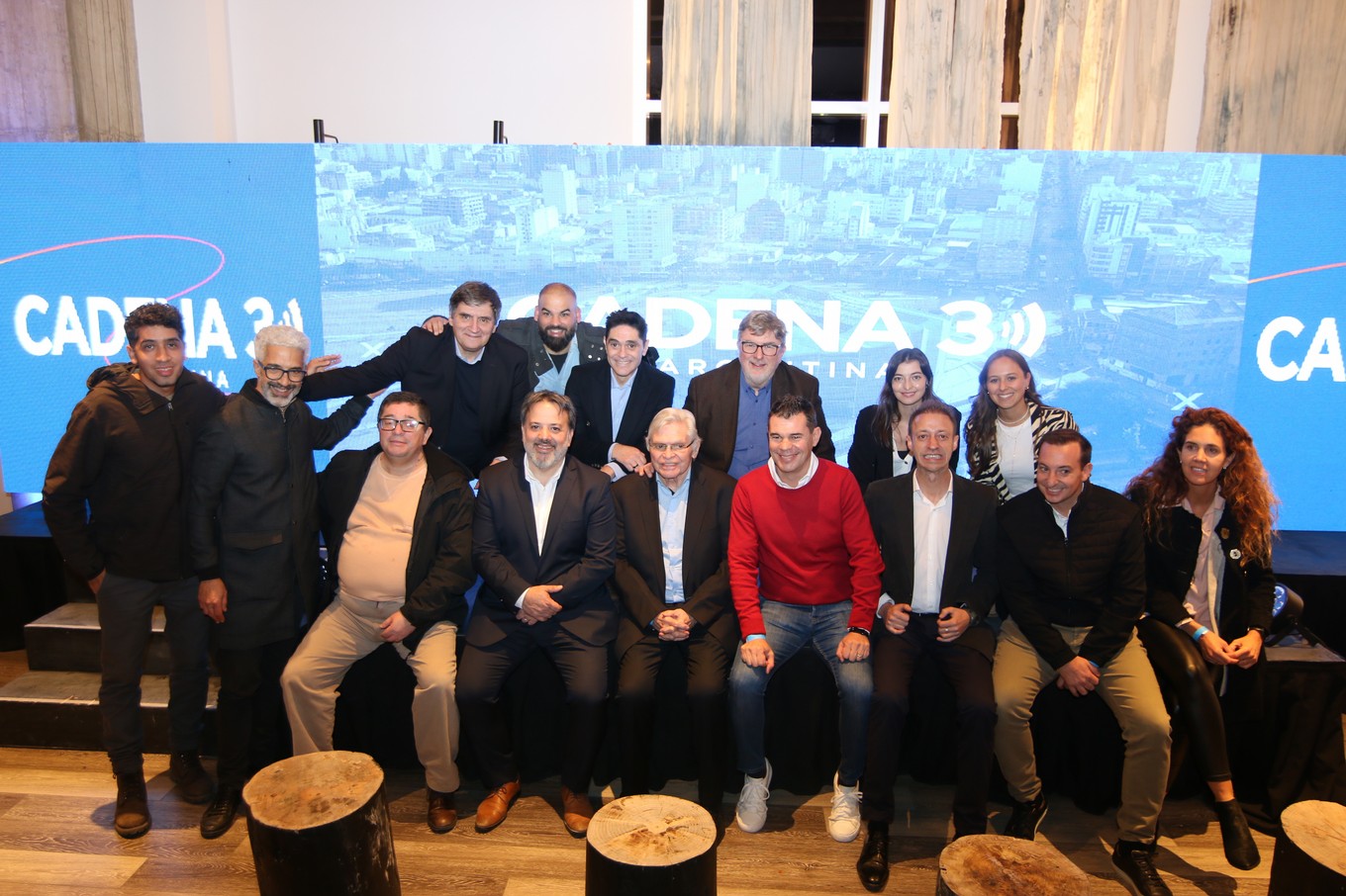 FOTO: Marcos Calligaris, Guillermo Chialvo y Guillermo Hemmerling.