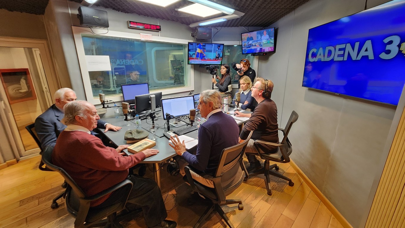 FOTO: Miguel Martín de Güemes (chozno nieto) en La Mesa de Café.